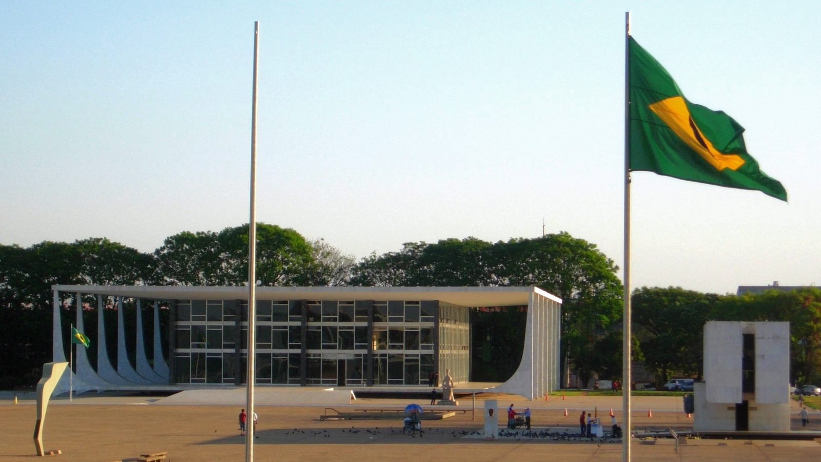 Fachada do edifício do Supremo Tribunal Federal em Brasília